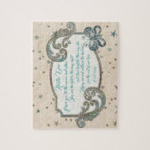 Glitterende Aangepaste Puzzel Voorstel Legpuzzel (Verticaal)