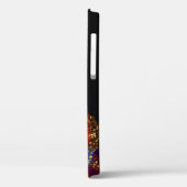 Glitterende Alcohol Inkt Case-Mate iPhone Case (Achterkant / Links)