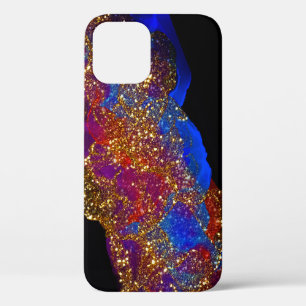 Glitterende Alcohol Inkt Case-Mate iPhone Case