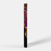Glitterende alcoholinkt iPhone hoesje (Rechterkant)