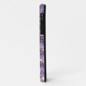 Glitterende Amethist Steen Look Iphone 5 Hoesje (Achterkant/links)