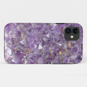 Glitterende Amethist Steen Look Iphone 5 Hoesje (Achterkant (horizontaal))