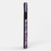 Glitterende Amethist Steen Look Iphone 5 Hoesje (Achterkant/rechts)