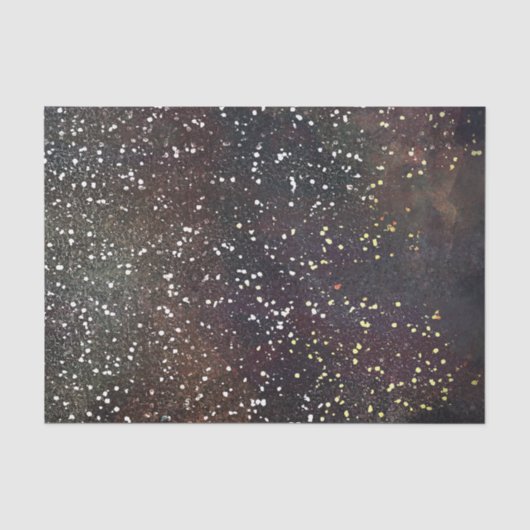 Glitterende Aquarel Aardse Rustieke Moderne Glam F Tissuepapier (Voorkant)