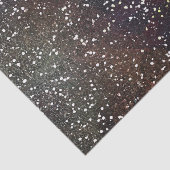 Glitterende Aquarel Aardse Rustieke Moderne Glam F Tissuepapier (Detail)