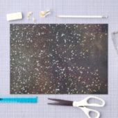 Glitterende Aquarel Aardse Rustieke Moderne Glam F Tissuepapier (Craft)