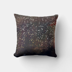 Glitterende Aquarel Aardse Rustieke Moderne Glamou Kussen