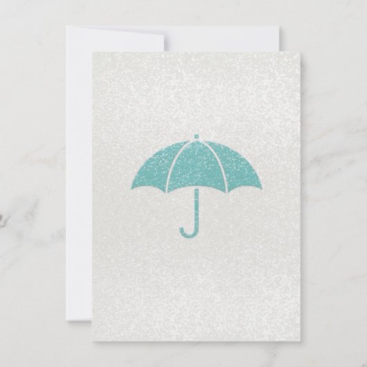 Glitterende Blauwe & Gouden Baby Boy Douche Uitnod Kaart (Achterkant)