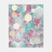  glitterende Confetti achtergrond. Fleece Deken (Voorkant)