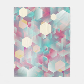  glitterende Confetti achtergrond. Fleece Deken