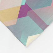  glitterende Confetti achtergrond. Fleece Deken (Hoek)