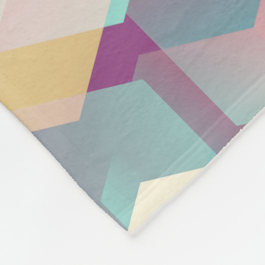  glitterende Confetti achtergrond. Fleece Deken (Hoek)