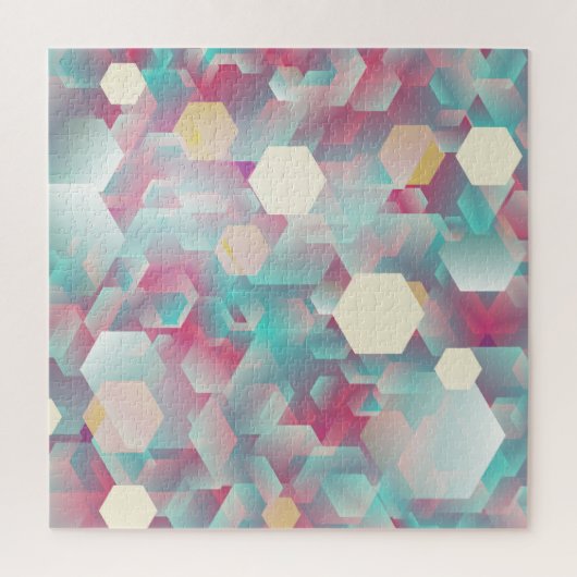  glitterende Confetti achtergrond. Legpuzzel (Verticaal)