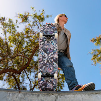 Glitterende diamantskateboard persoonlijk skateboard