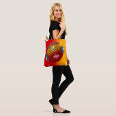 Glitterende Disco Bal Tote Bag