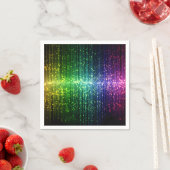Glitterende Disco Sliert Servet (Insitu)