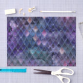 Glitterende Dragonschubben Patroon Tissuepapier (Craft)