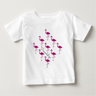Glitterende flamingo Roze glitters glinsteren Pers