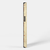 Glitterende Giraffe op Goud Folie iPhone Hoesje (Rechterkant)