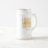 Glitterende Glamour Las Vegas Afscheid van de Meis Bierpul (Voorkant rechts)