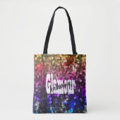 Glitterende Glamour Sequin Tote Bag (Voorkant)