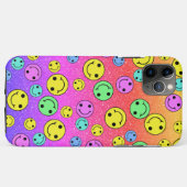Glitterende glimlachende gezichten Case-Mate iPhone case (Achterkant (horizontaal))