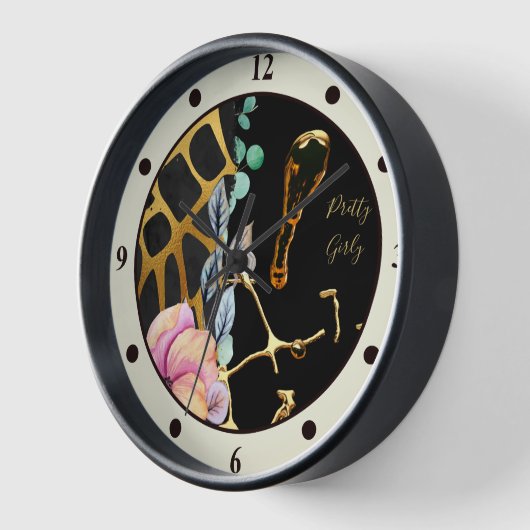 Glitterende Goud Dierenprint Glam genoemd Pretty G (Hoek)