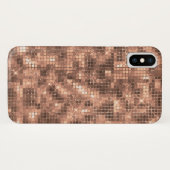 Glitterende Gouden Champagne Luxe Schittering Case-Mate iPhone Case (Achterkant (horizontaal))