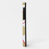 Glitterende goudstippen Hart en handgeschreven naa Case-Mate iPhone Case (Achterkant/links)