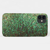 Glitterende groene abstracte kunst patronen fonkel Case-Mate iPhone case (Achterkant (horizontaal))