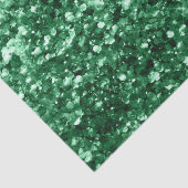 Glitterende groene kerst glitter tissuepapier (Detail)