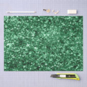 Glitterende groene kerst glitter tissuepapier (Craft)