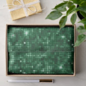 Glitterende groene kerst glitter tissuepapier (Geschenk)