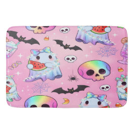Glitterende Halloween Badmat