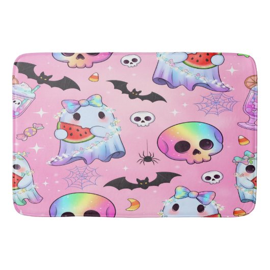 Glitterende Halloween Badmat (Voorkant)