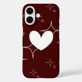 Glitterende Hoes voor Telefoon met Hart | Romantis