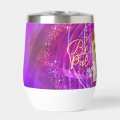 Glitterende huisdier hond foto mangenta (Voorkant)