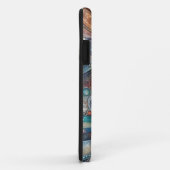 Glitterende Kleurrijke Abstracte Art Nouveau Case-Mate iPhone Case (Achterkant/rechts)