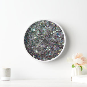 Glitterende kleurrijke zilveren mozaïek