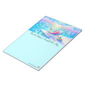 Glitterende Kreeft  Notitieblok (Schuin)