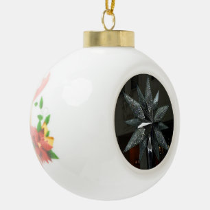 Glitterende Kristallen Ster Keramische Bal Ornamen Ornament