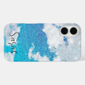 Glitterende Lucht en Wolken Case-Mate iPhone Case (Achterkant (horizontaal))