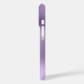 Glitterende Paarse Folie Meisjesachtige Naam Case-Mate iPhone Case (Achterkant / Links)