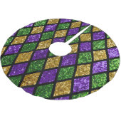 Glitterende paillettes diamanten, feestelijke acht kerstboom rok (Gekanteld)