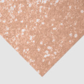 Glitterende perzik nepkleur van het jaar 2024 tissuepapier (Detail)