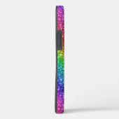 Glitterende Regenboog Glans Case-Mate iPhone Case (Achterkant / Rechts)