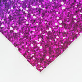 Glitterende Regenboog Gradiënt Glitters Glans Gevo Fleece Deken (Hoek)