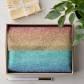 Glitterende Regenboog Gradiënt Glitters Tissuepapier (Geschenk)
