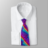 Glitterende Regenboog Stropdas (Gebonden)