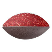 Glitterende Rood Glitters American Football (Gedraaid 270)
